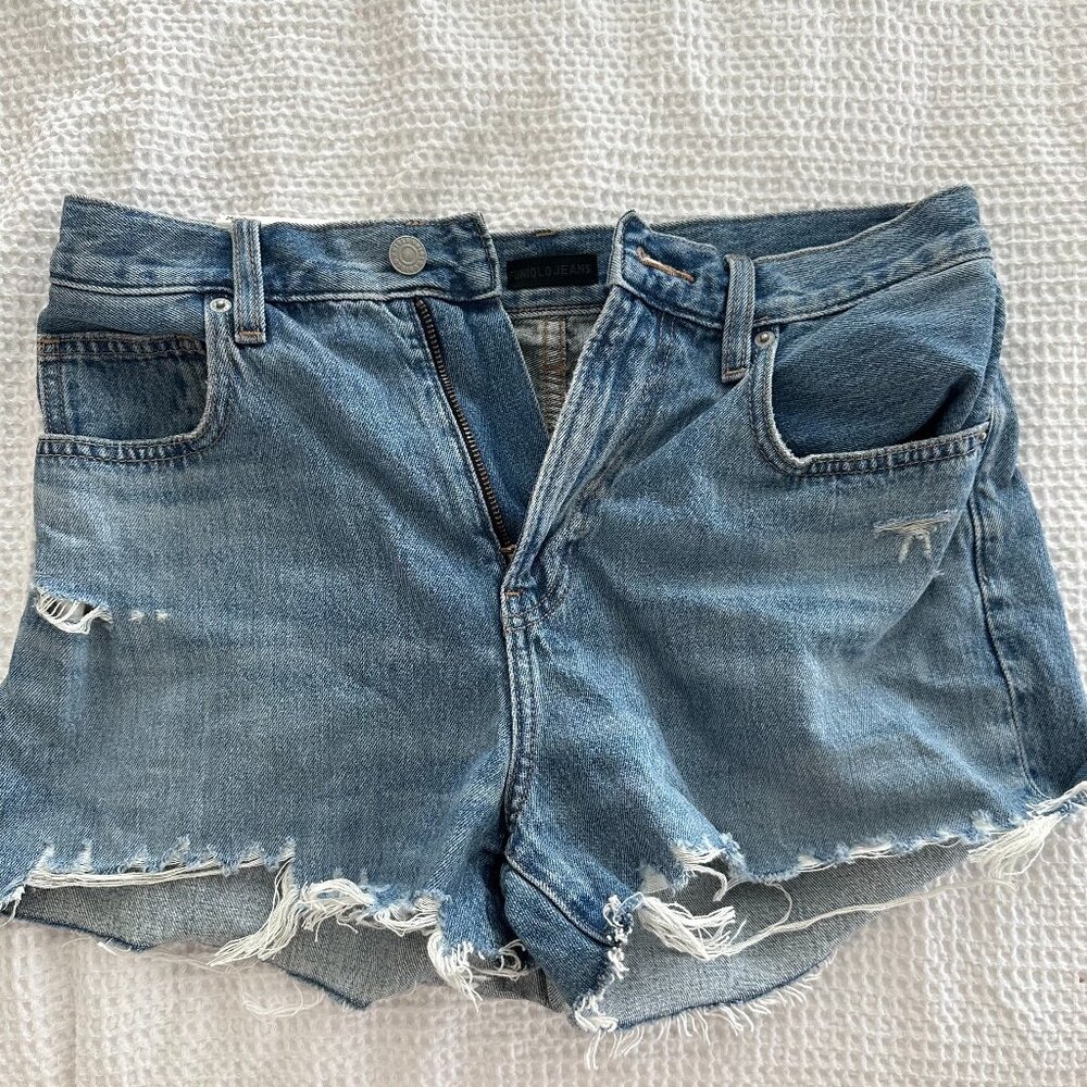 [NWT] High Rise Uniqlo Denim Jean Shorts